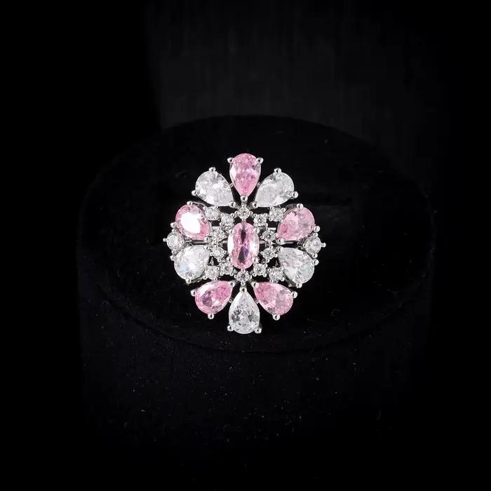 Ensemble de bijoux de mariée en zircon cubique à la mode pour femmes occasions spéciales colliers ras du cou boucles d'oreilles bracelet bague