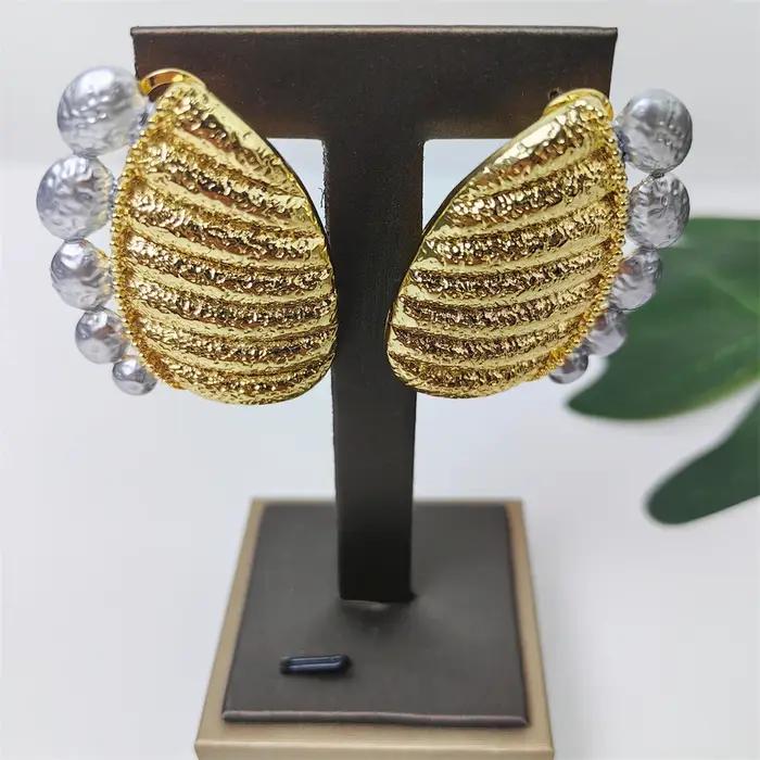 Parure de bijoux TITI, collier ras du cou exagéré