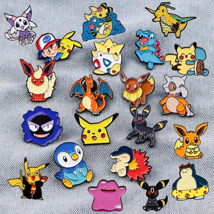 Eevee – broche en émail pour femmes, broches de jeu animé Kawaii, épingles à revers, Badges de chose