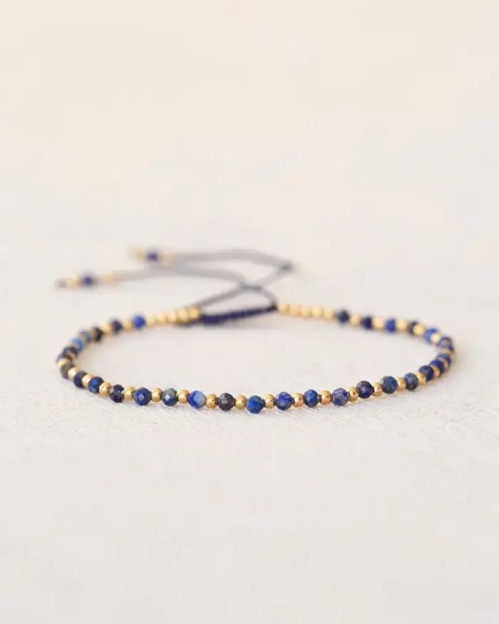 Bracelet en pierre semi-précieuse Vlen Boho style bohème pour femme cadeau occasions spéciales mariage anniversaire fiançailles
