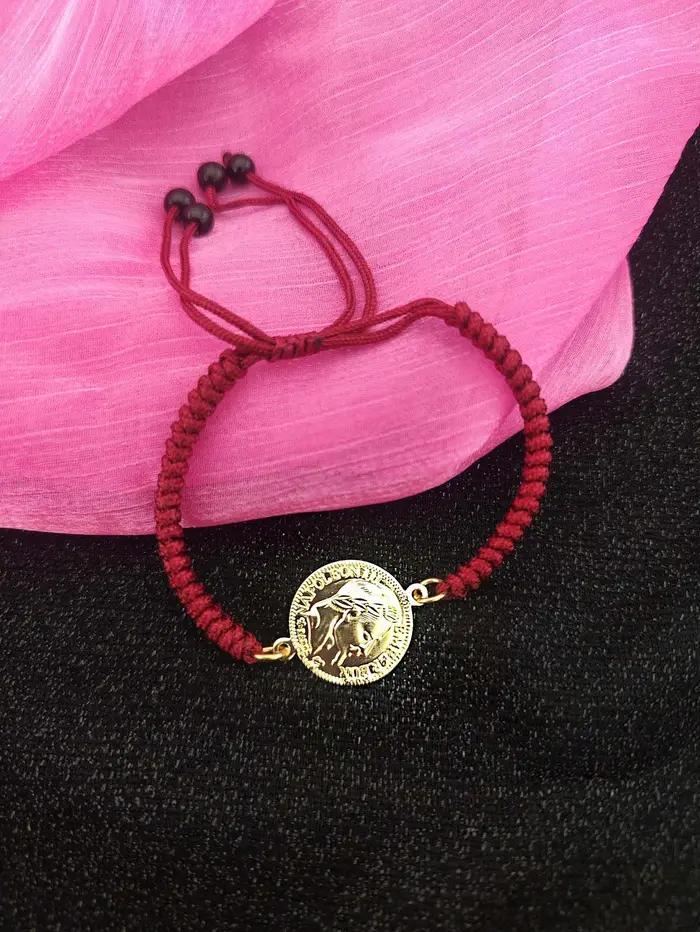 Bracelet Bohème Style Français Motif Pièce de Monnaie Napoléon Femme Occasions Spéciales Mariage Banquet Festival