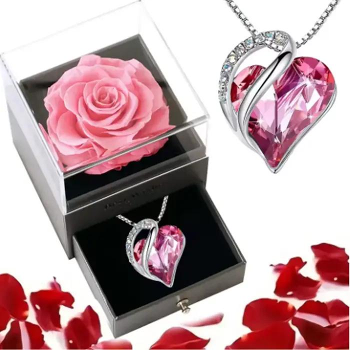 Ensemble cadeau de bijoux de collier pour femme
