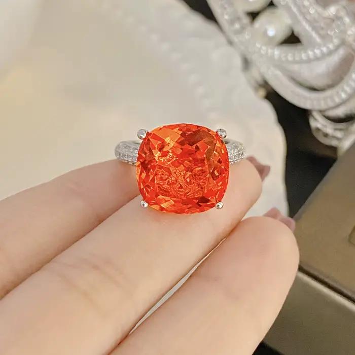 Bagues de mariage en diamant de laboratoire pour femmes