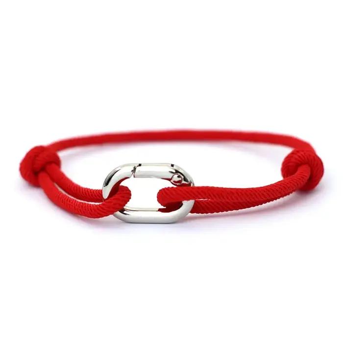 Bracelet en corde fine de 3mm pour hommes et femmes