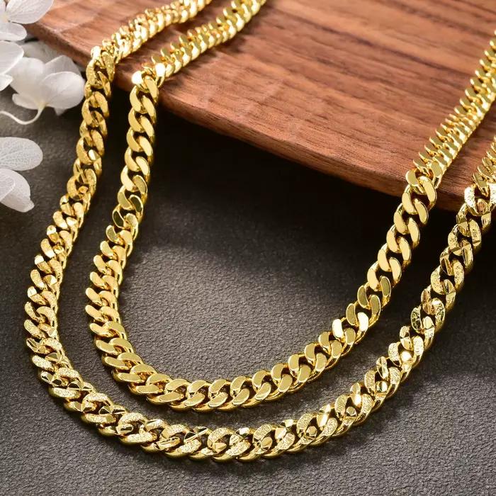 Nouveau collier cubain pour hommes et femmes, hip hop, punk, fête, banquet, bijoux, accessoires, cadeaux