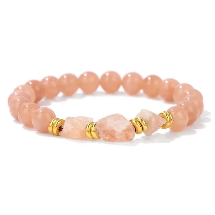 Bracelet en Pierre de Guérison de 8mm