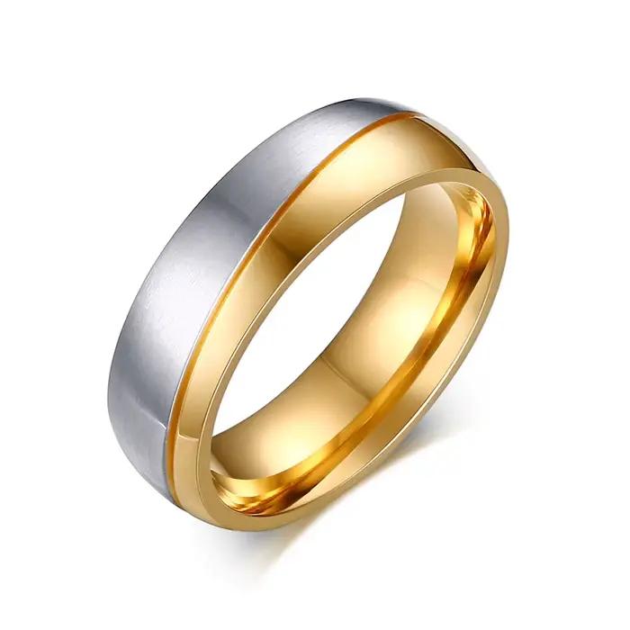 Bagues de mariage personnalisées avec nom promis pour Couple amoureux hommes femmes cadeaux de fête