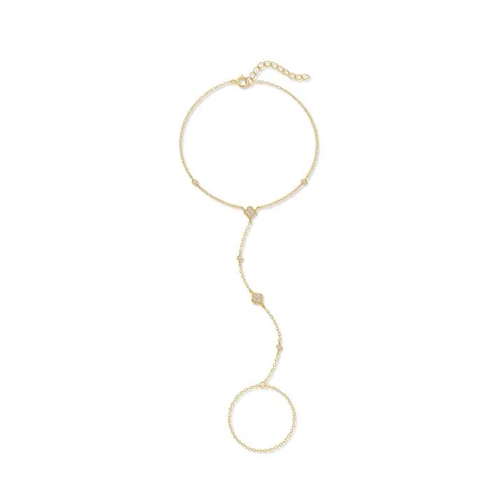 Bracelets ROXI en Argent 925 pour Femme, Bijoux Chaîne de Doigt, Style Personnalisé, Superposition,