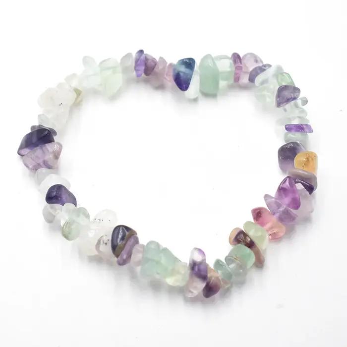 Bracelet d'agates en pierre naturelle