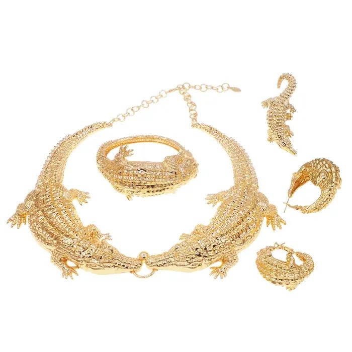 Ensembles de bijoux plaqués or pour femmes