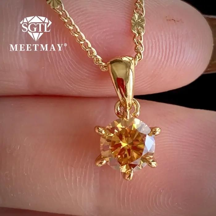 Ensemble de bijoux en moissanite certifiée pour femmes et hommes, pendentif, boucles d'oreilles et bague, cadeau pour occasions spéciales et anniversaires