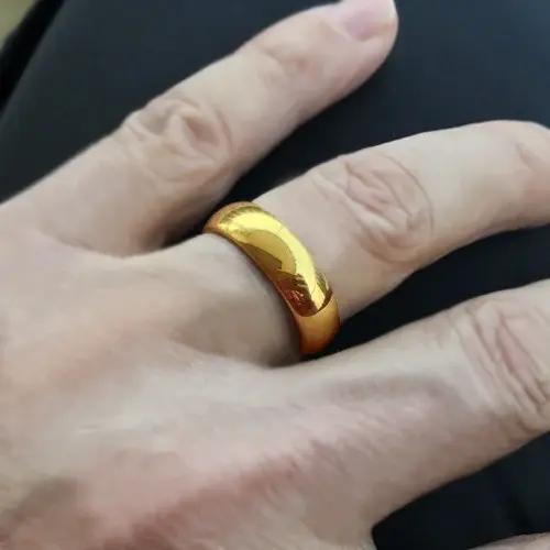 Bague Plaqué Or group 100% Pur pour Homme et Femme