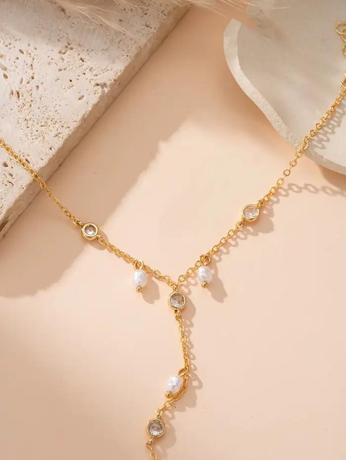 Bracelet à breloques en perle pour femmes élégant mignon romantique cadeau de fête bijoux occasions spéciales
