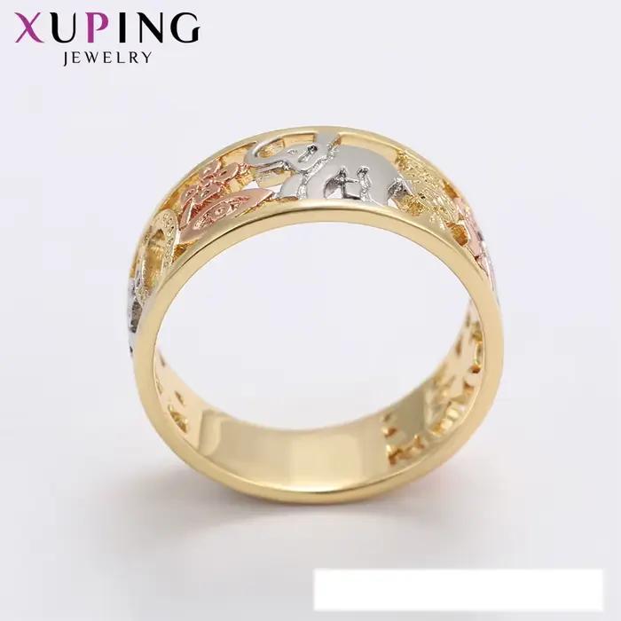Xuping – bague Design de charme populaire pour femmes, bijoux à la mode, couleur or multicolore, A00909231