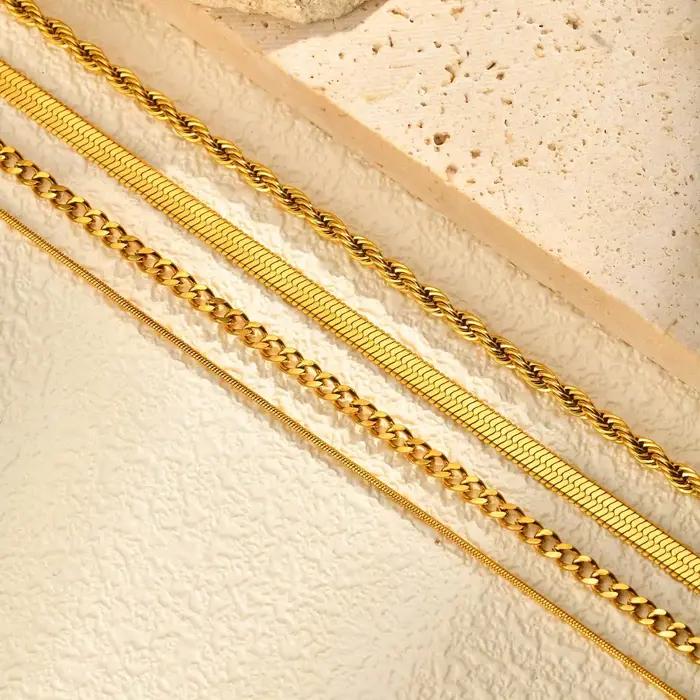 Collier nœud à breloques en acier inoxydable pour femme