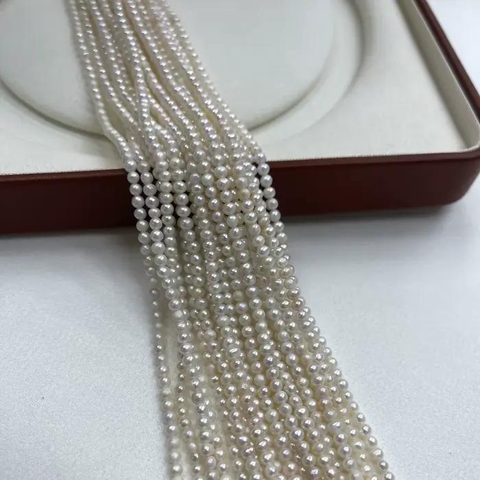 Perles d'eau douce naturelles forme pomme de terre pour bijoux élégants colliers bracelets boucles d'oreilles DIY femmes occasions spéciales