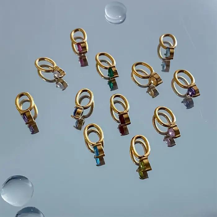 EManco – pendentif en cristal et Zircon pour femmes