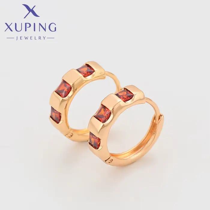 Boucles d'Oreilles Créoles Géométriques Couleur Or Style Classique Pour Femmes Cadeaux de Fête Occasions Spéciales
