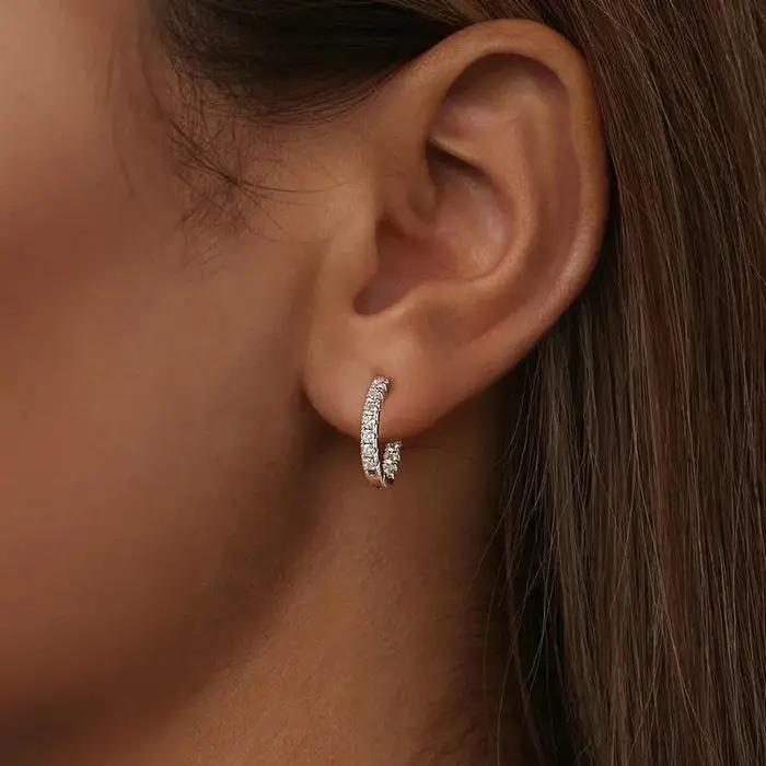 Bamoer – boucles d'oreilles en argent Sterling 925 pour femmes