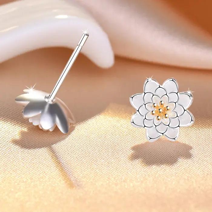 Boucles d'oreilles en argent Sterling 925 pour femmes élégantes occasions spéciales mariage fiançailles cadeau de qualité