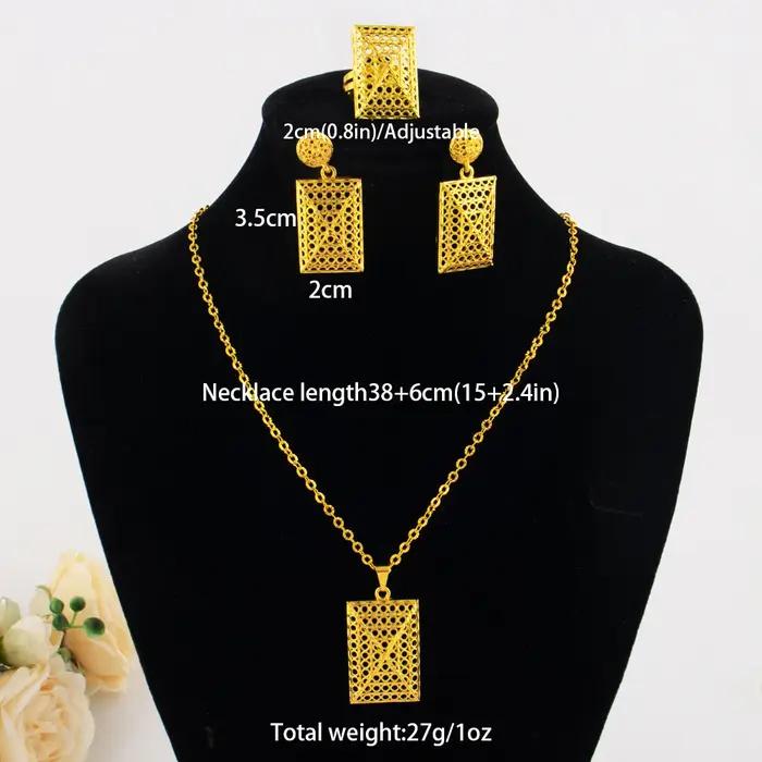 Bijoux plaqués or italien 18 carats pour femmes