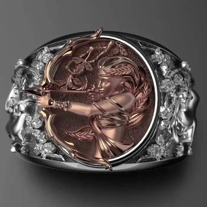Bague Déesse Grecque Antique - Bague Ouverte Polyvalente Tendance