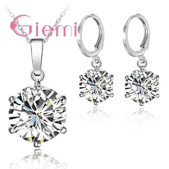 Collier en argent Sterling 925 pour femmes, le moins cher, cadeau de vacances, bijoux de mariage, pe