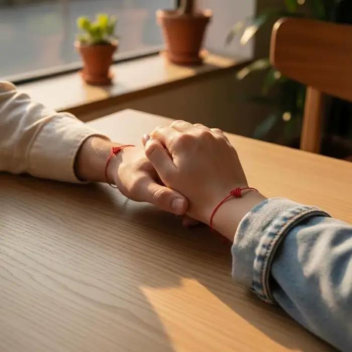 Bracelet en forme de cœur, style bohème, réglable, pour couple, bracelet d'amitié tressé, 1 pièce