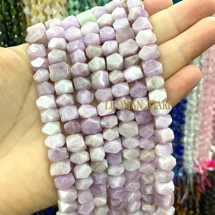Rondelles de Quartz Rose Naturel Brut pour Création de Bijoux DIY Bracelets Colliers Accessoires Femme Occasions Spéciales