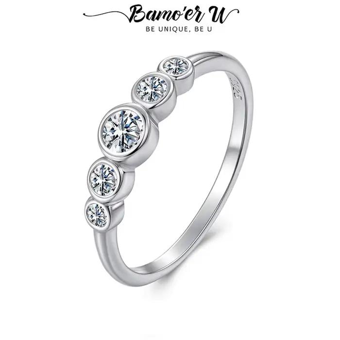 Bamoer – bague en argent Sterling 925 pour femmes