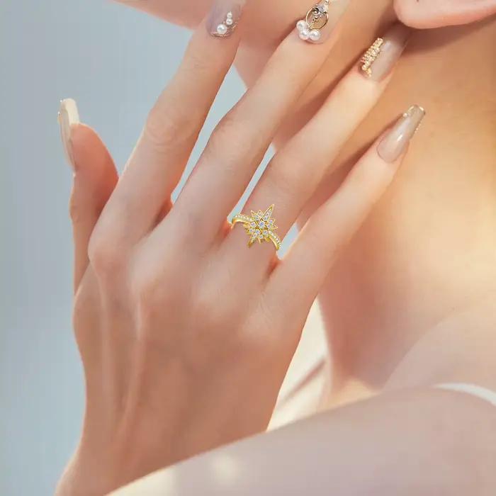 Bague de luxe en Moissanite pour femmes, couleur D VVS1, 3MM, 925, tendance, anniversaire de mariage, bijoux fins, cadeau, nouveau Style 2023