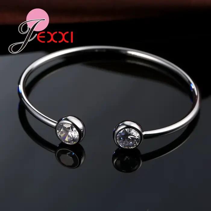 Bracelet en argent sterling 925 au design simple