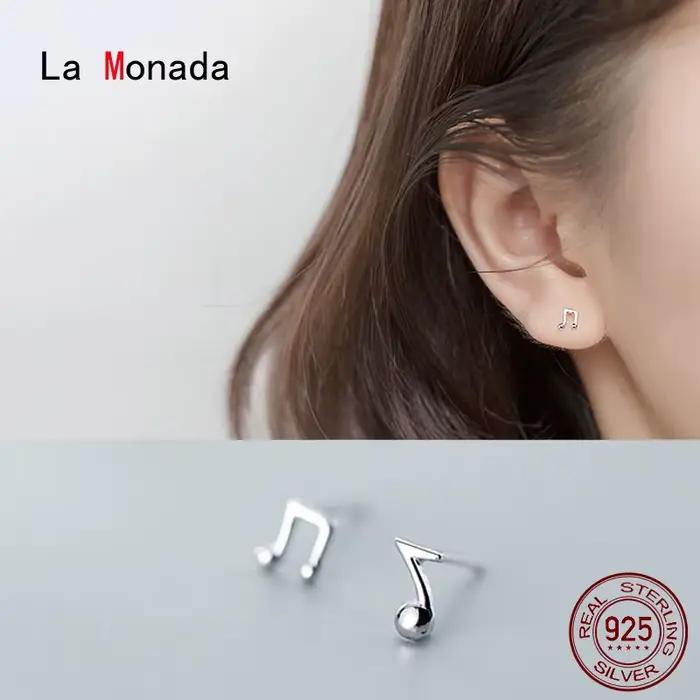 La Monada-Boucles d'Oreilles en Argent Sterling 925 pour Femme