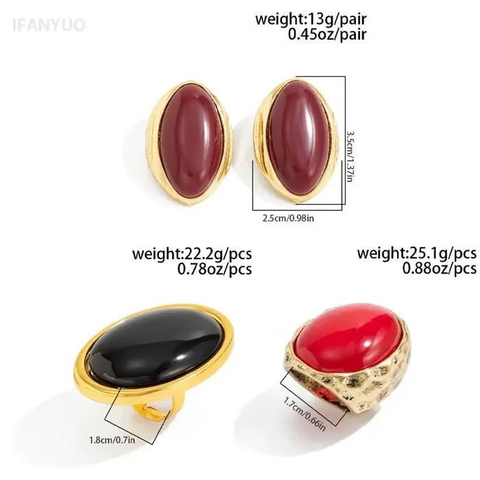 Boucles d'oreilles créatives en résine acrylique pour femmes