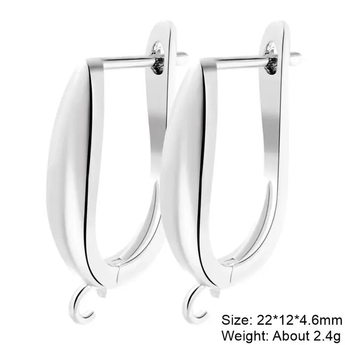 Boucles d'oreilles créatives en zirconia AAA et métal plaqué or pour bijoux personnalisés femmes occasions spéciales