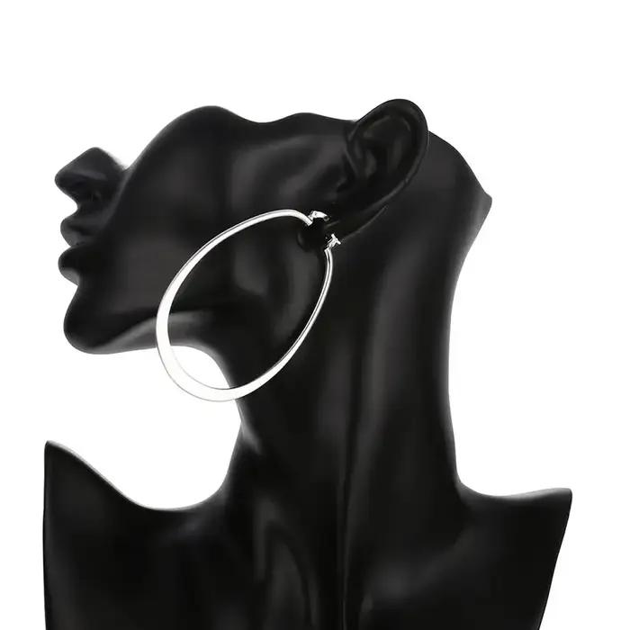Boucles d'oreilles à breloques en argent Sterling 925