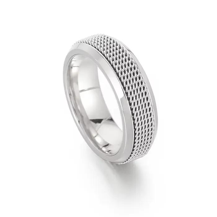 KALEN bague de mariage étanche pour femmes hommes Couple anneaux gros cercle géométrique bague minim