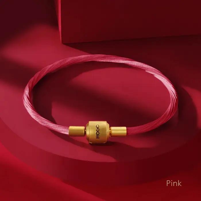 SangSang – Bracelets classiques à breloques pour femmes, couleur dorée, fil d'acier torsadé, bijoux à la mode, cadeau, 9 couleurs