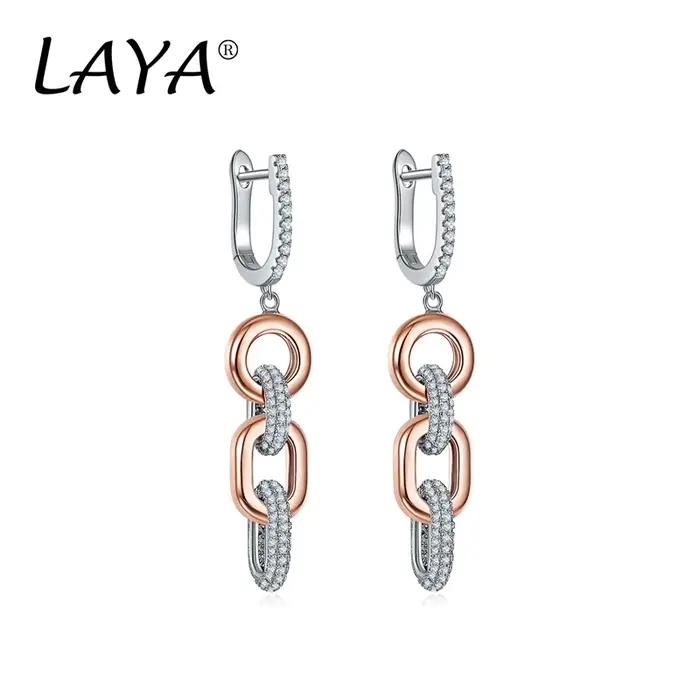 Boucles d'oreilles en argent sterling 925 serties de zirconium noir pour femmes style hiphop rock occasions spéciales