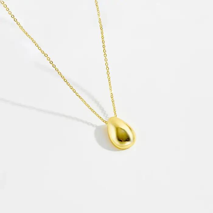 VEWANT – collier avec pendentif goutte d'eau en argent Sterling 925 pour femmes