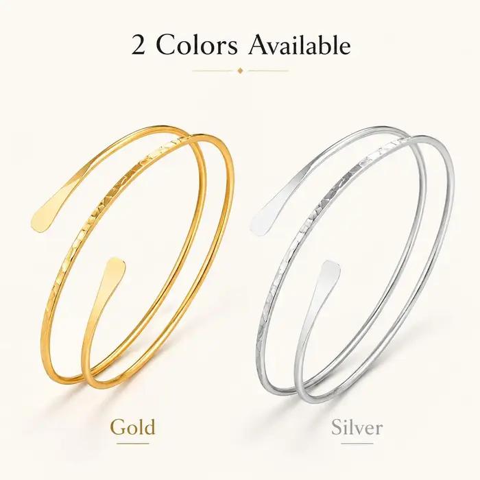Bracelet manchette du haut du bras pour femmes