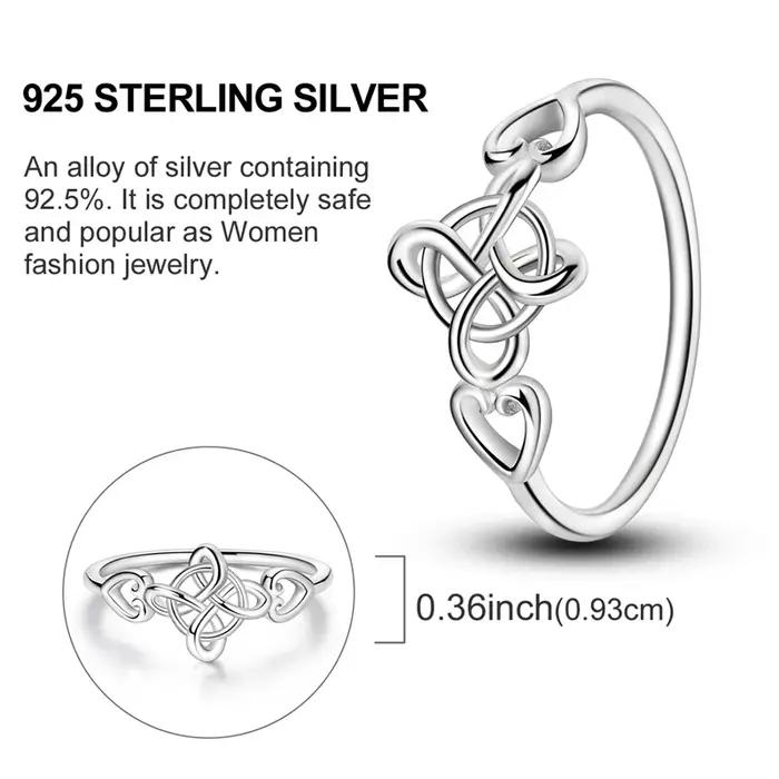 Bague croisée tressée en argent Sterling 925 originale pour femmes et filles, bijoux cadeaux d'anniv