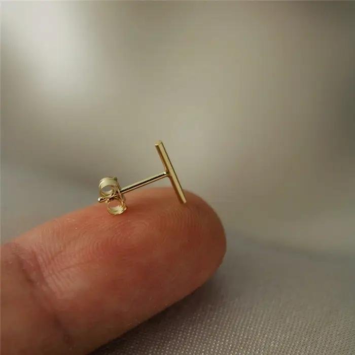Boucles d'Oreilles Remplies d'Or 14K de 10mm