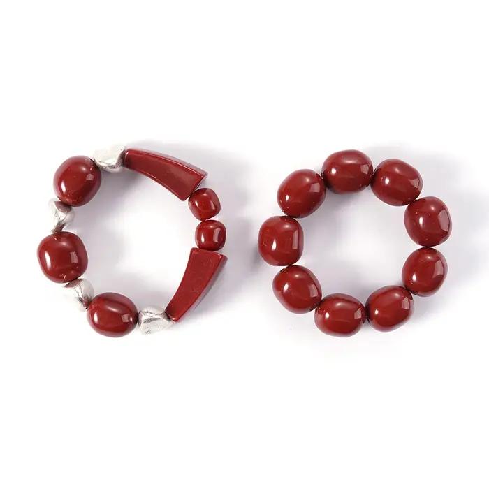 Bracelet bohème en corde élastique pour dames