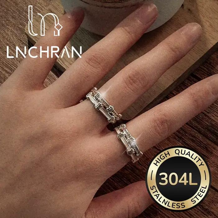 Bague ouverte ajustable dorée avec incrustation d'émail et zircon synthétique pour femmes, alliance de mariage, bijou élégant et tendance, cadeau pour occasions spéciales