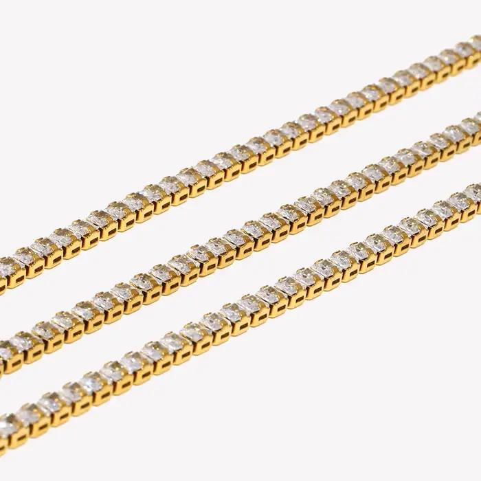 E.B.belle Tennis-Ensemble de bijoux de luxe pour femme