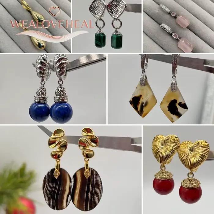 Fil d'oreille à levier en laiton plaqué or 18 carats