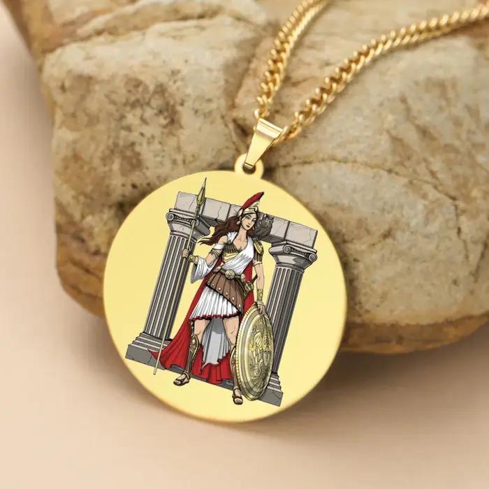 Dawapara – collier Athéna de la mythologie grecque antique
