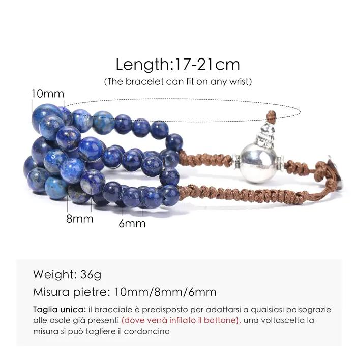 Bracelet en pierre d'oeil de tigre