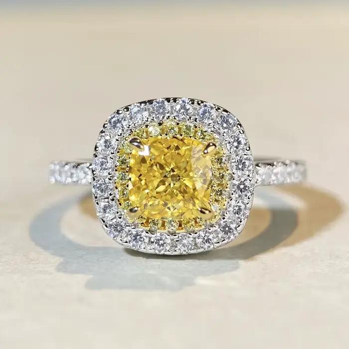 Bague en or blanc massif 18 carats AU750